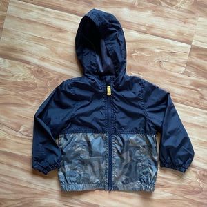 Camo windbreaker